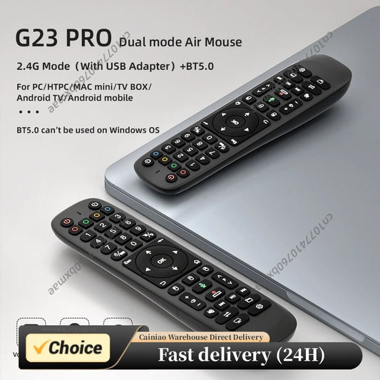 44 Keys IR Learning RF Remote with Air Mouse Smart TV Remote Gyroscopic Sensing for Android TV Box Smart TV PC Projector Peaceful Pleasures Health and Wellness