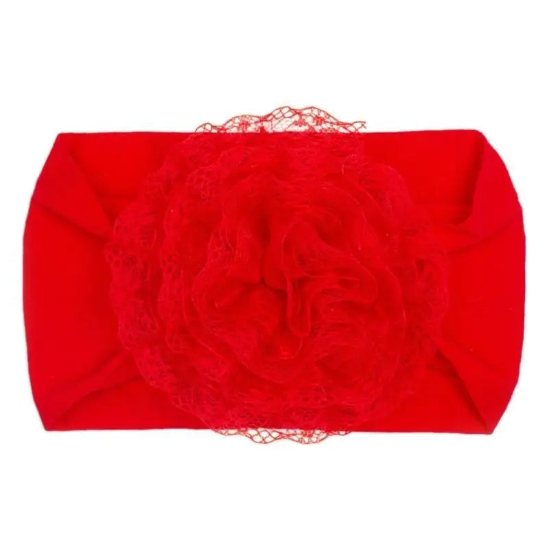 Baby Flower Headband | Handmade Turban for Newborns & Toddlers