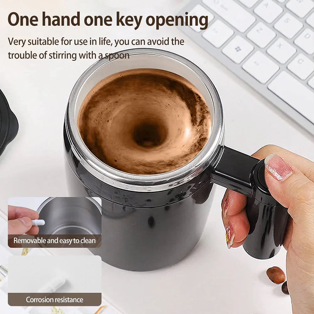 URGGU Self-Stirring Magnetic Mug | USB Rechargeable 380ml