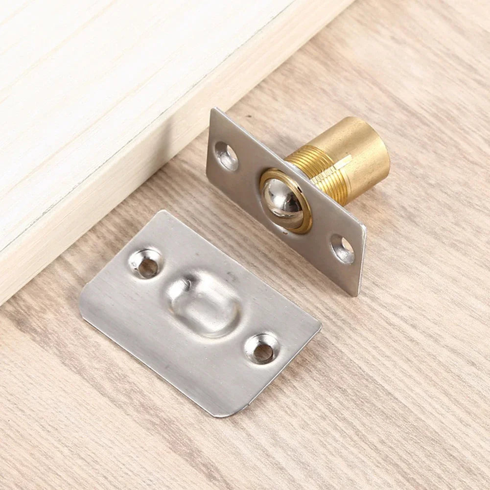Spring Ball Catch Latch – Copper & Steel Cabinet Door Lock
