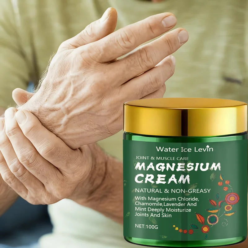 Magnesium Body Cream | Chamomile & Lavender | Non-Greasy 100g