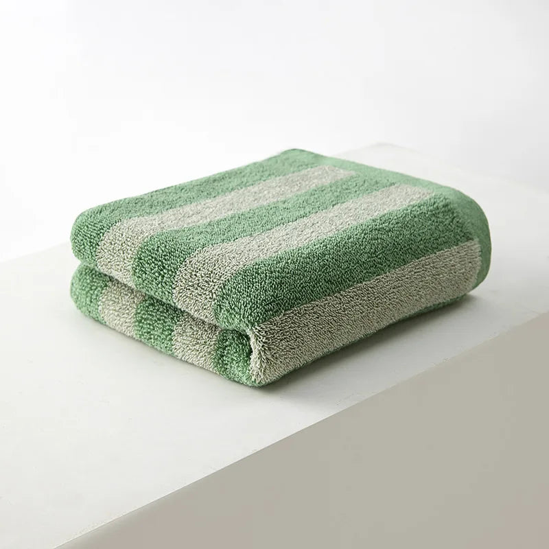 Battilo Plaid 100% Cotton Bath Towel Set – Soft & Absorbent