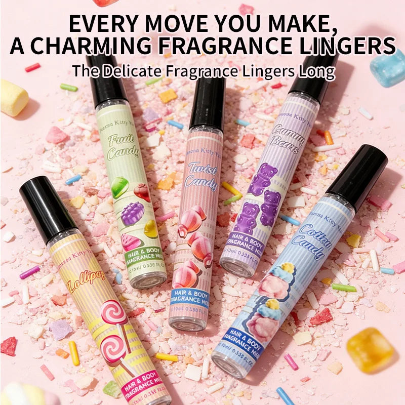 Candy Perfume Set 5pcs Sweet Floral EDT Spray 10ml | Gift Set