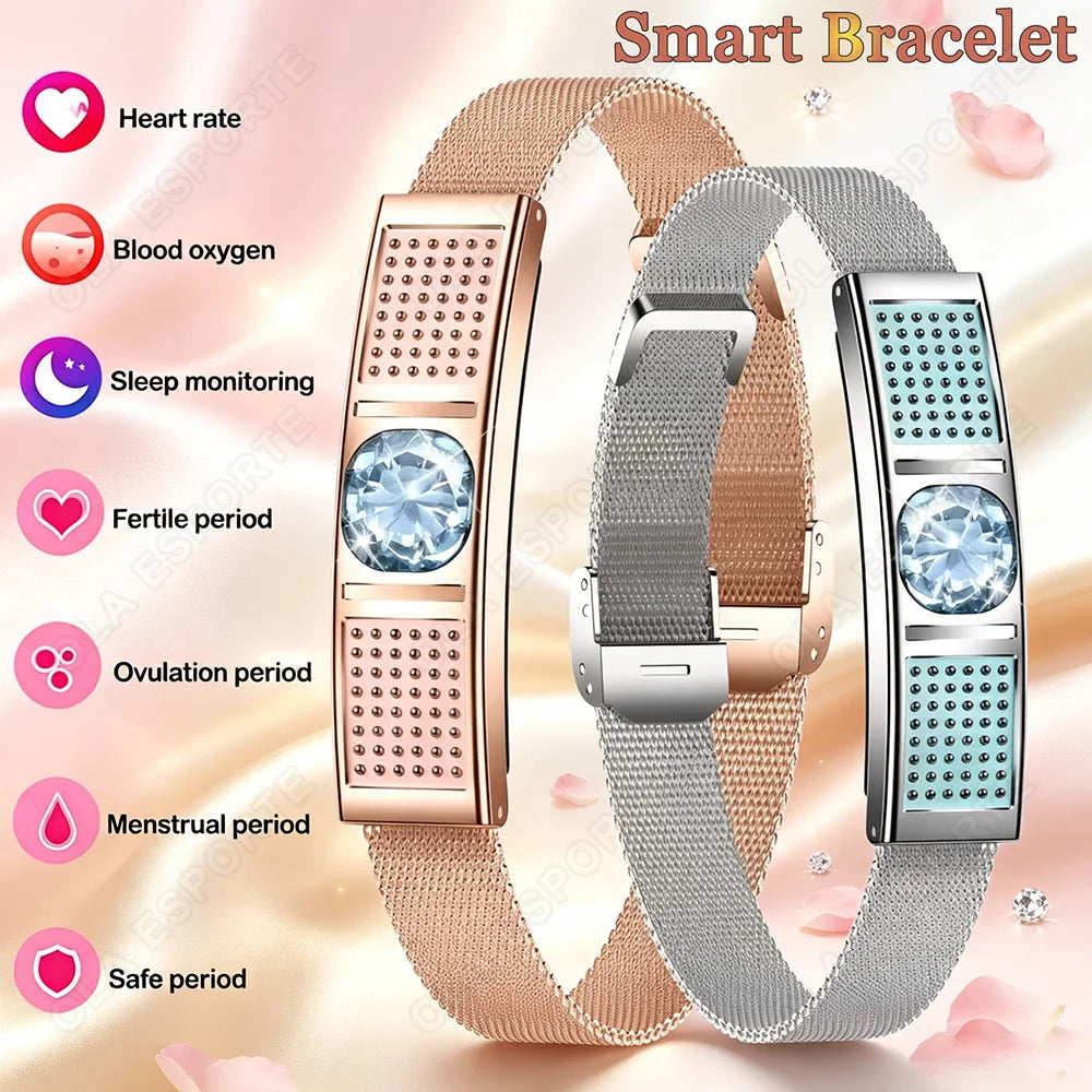 Smart Bracelet For Women With Health and Sleep Monitoring Multiple Exercise Modes,Women's Health Monitoring Smartwatch New HW12 Peaceful Pleasures Health and Wellness