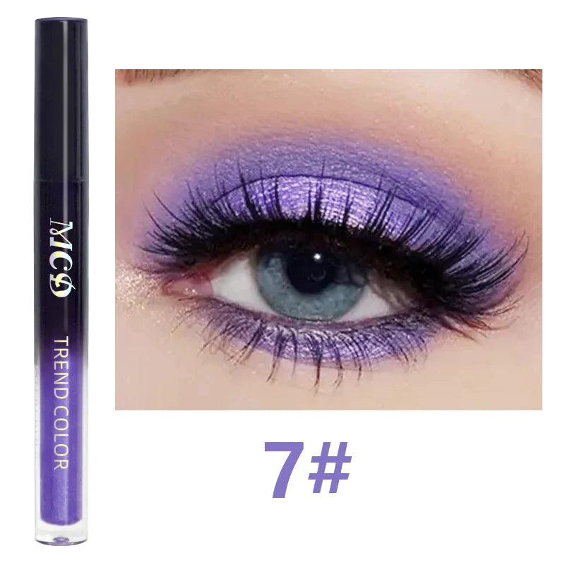MCD 13-Shade Glitter Liquid Eyeshadow Palette – Waterproof
