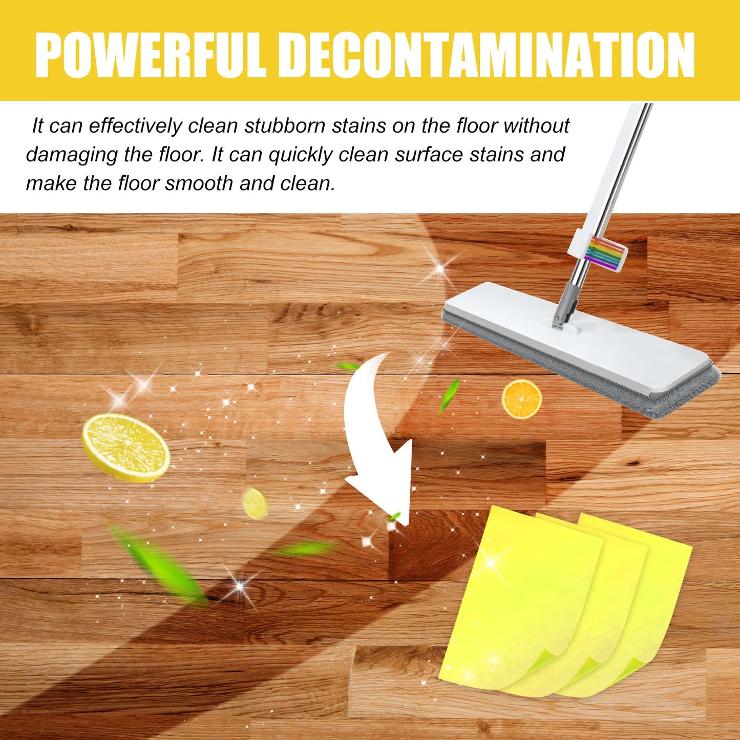 Beeswax Floor Cleaning Sheets 30 Pack | Deep Clean & Shine