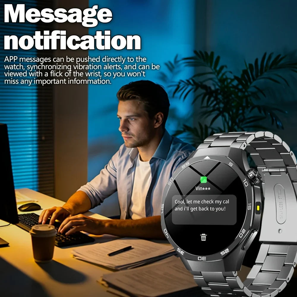 ERUN Smart Watch – Calls, Multi-Sport & Remote Camera Control