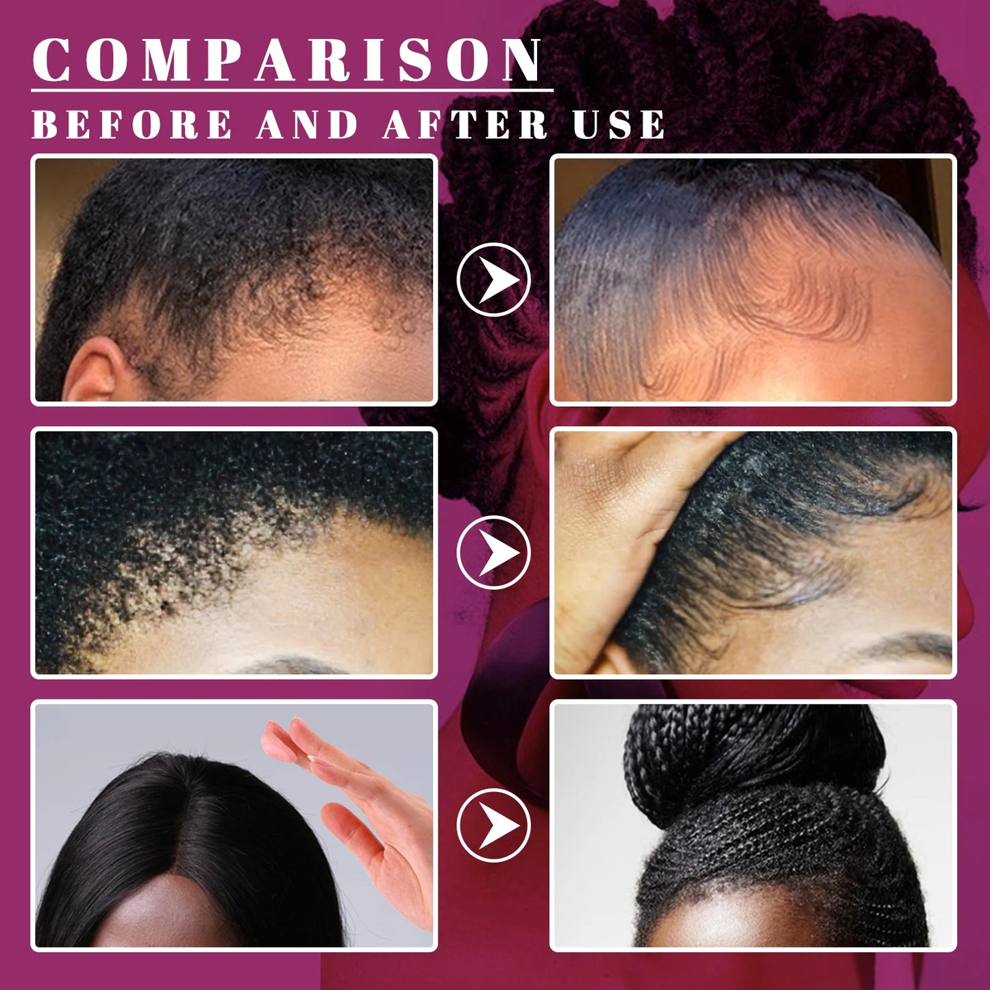 Jaysuing Braiding Gel Wax – Strong Hold Edge Control Anti-Frizz