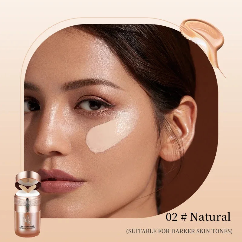 Air Cushion BB Cream | Moisturizing Foundation & Concealer 30ml