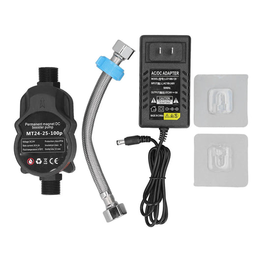 Pump DC 24V 100W Water Pressure Boost Home Garden Peaceful Pleasures Health and Wellness EU