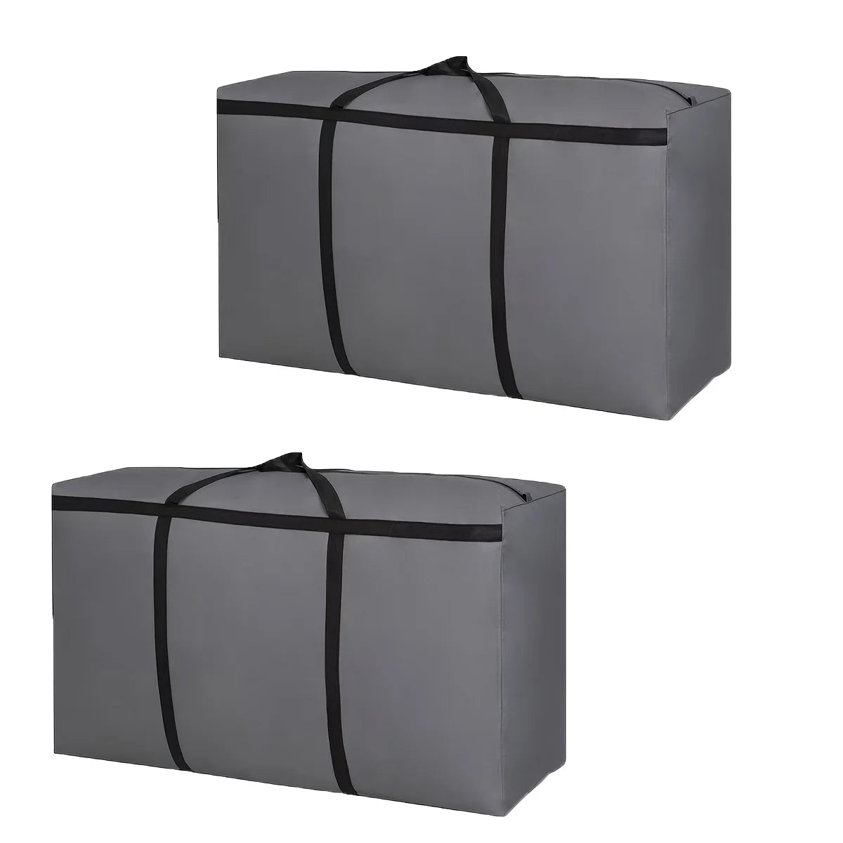 2-Pack Extra Large Heavy Duty Moving Bags with Handles & Zippers