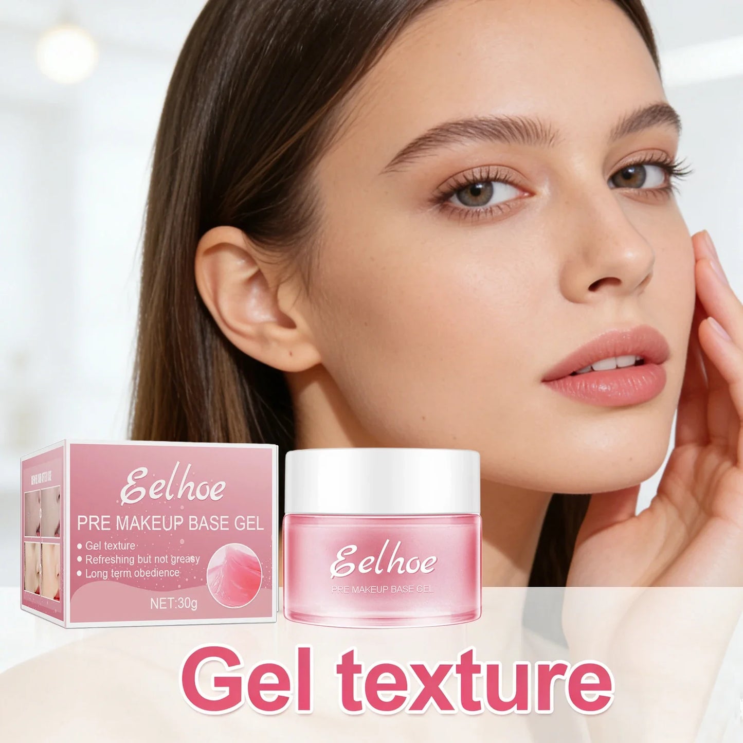 EELHOE Makeup Primer Gel – Pore Minimizing, Oil Control, Hydrating
