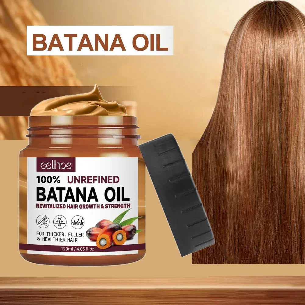 120ml Batana Oil Conditioner For Hair Growth, Raw Pure Batana Oil Hair Care Mask For All Hair Types, Help Repair Hair Split Ends Peaceful Pleasures Health and Wellness