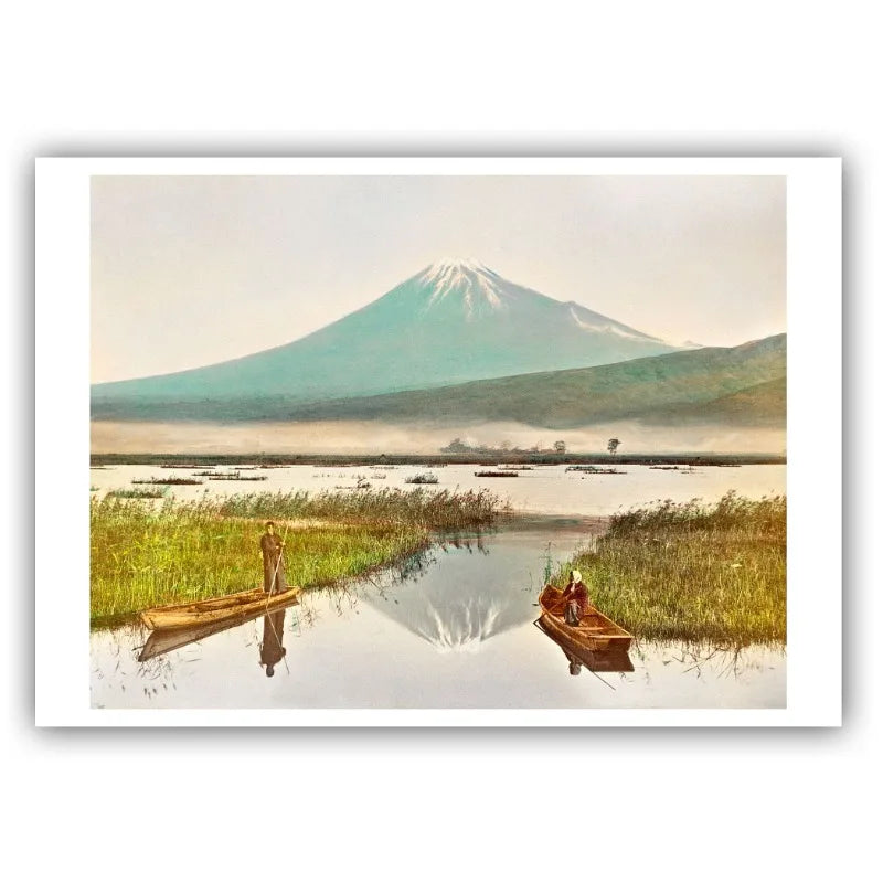 Ohara Koson Japanese Ukiyo Poster Vintage Goldfish Lotus Owl Peacock Geisha Canvas Painting Wall Art for Living Room Home Dec Peaceful Pleasures Health and Wellness