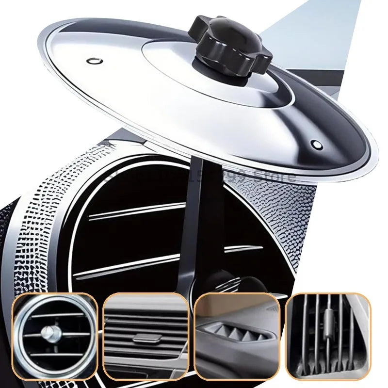 Mini Car Air Vent Cymbal – Fun Drum Accessory for Drivers