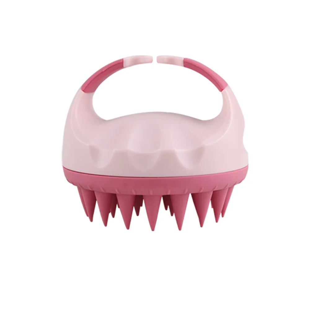 Silicone Scalp Massage Brush – Shampoo & Hair Washing Comb