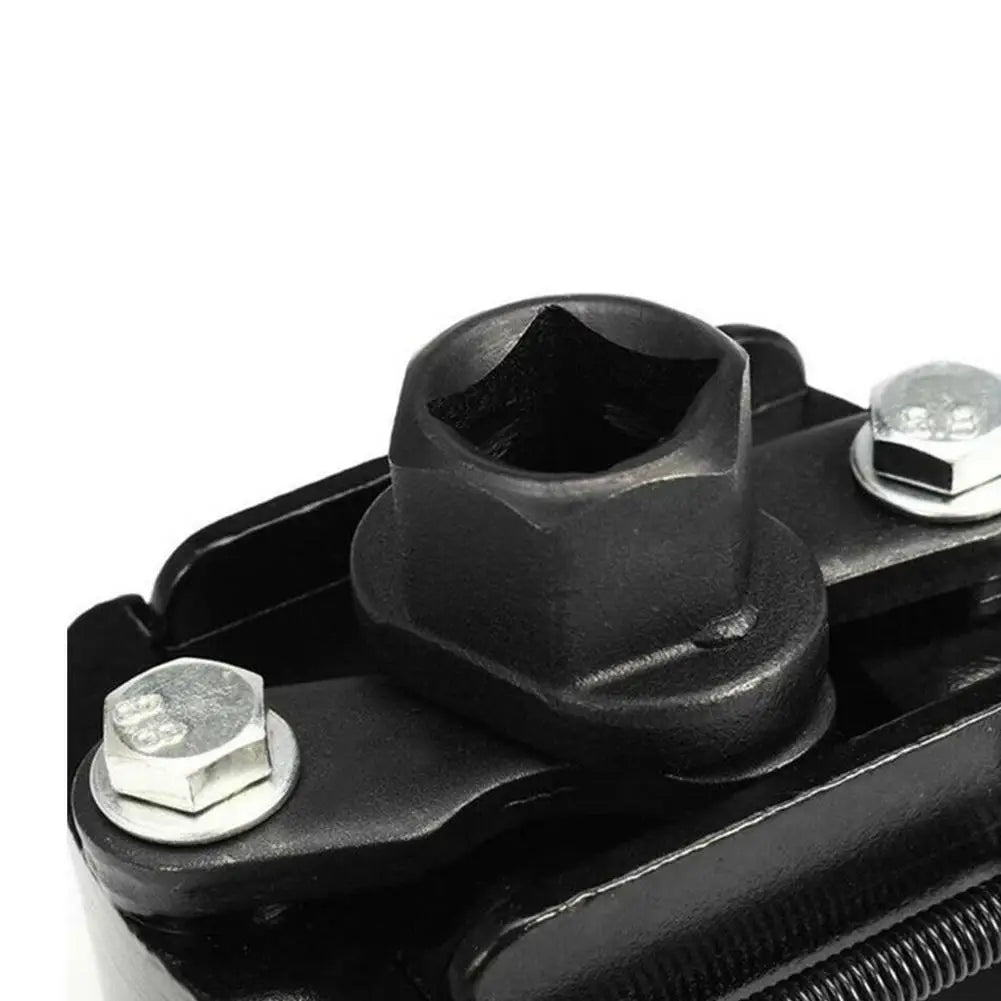 Universal Adjustable Oil Filter Wrench Two-Jaws Filter 60-80mm Filter Wrenches Remover Steel Fuel Cast Two-Claw Peaceful Pleasures Health and Wellness
