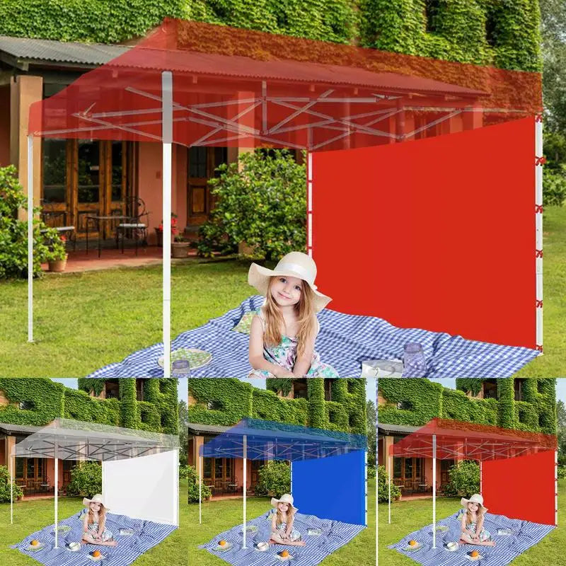 Waterproof Oxford Canopy Sidewall Awning 3M 6M 9M Sunshade