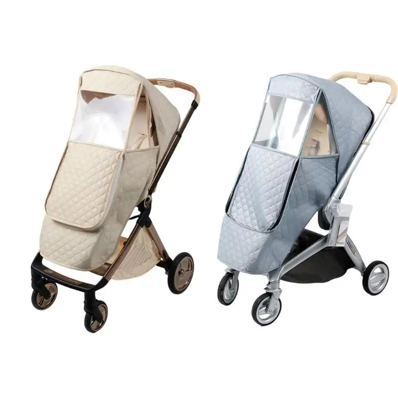 Universal Stroller Rain Cover – Waterproof Baby Carriage Shield