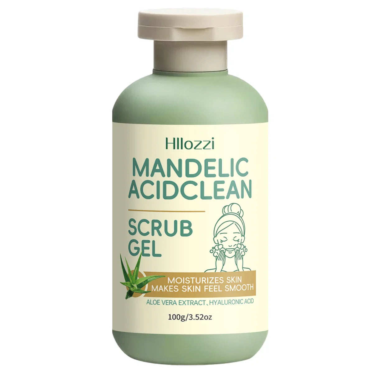 Amandin Acid Cleansing & Exfoliating Gel – Pore Purifying