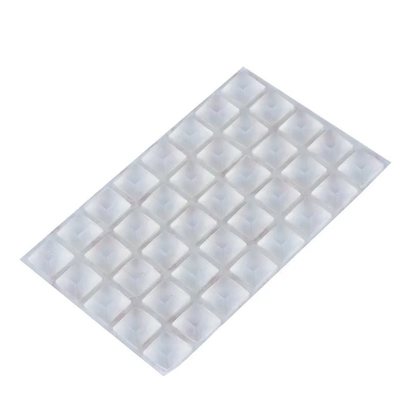 Self-Adhesive Clear Silicone Cabinet Door Bumpers & Cushion Pads