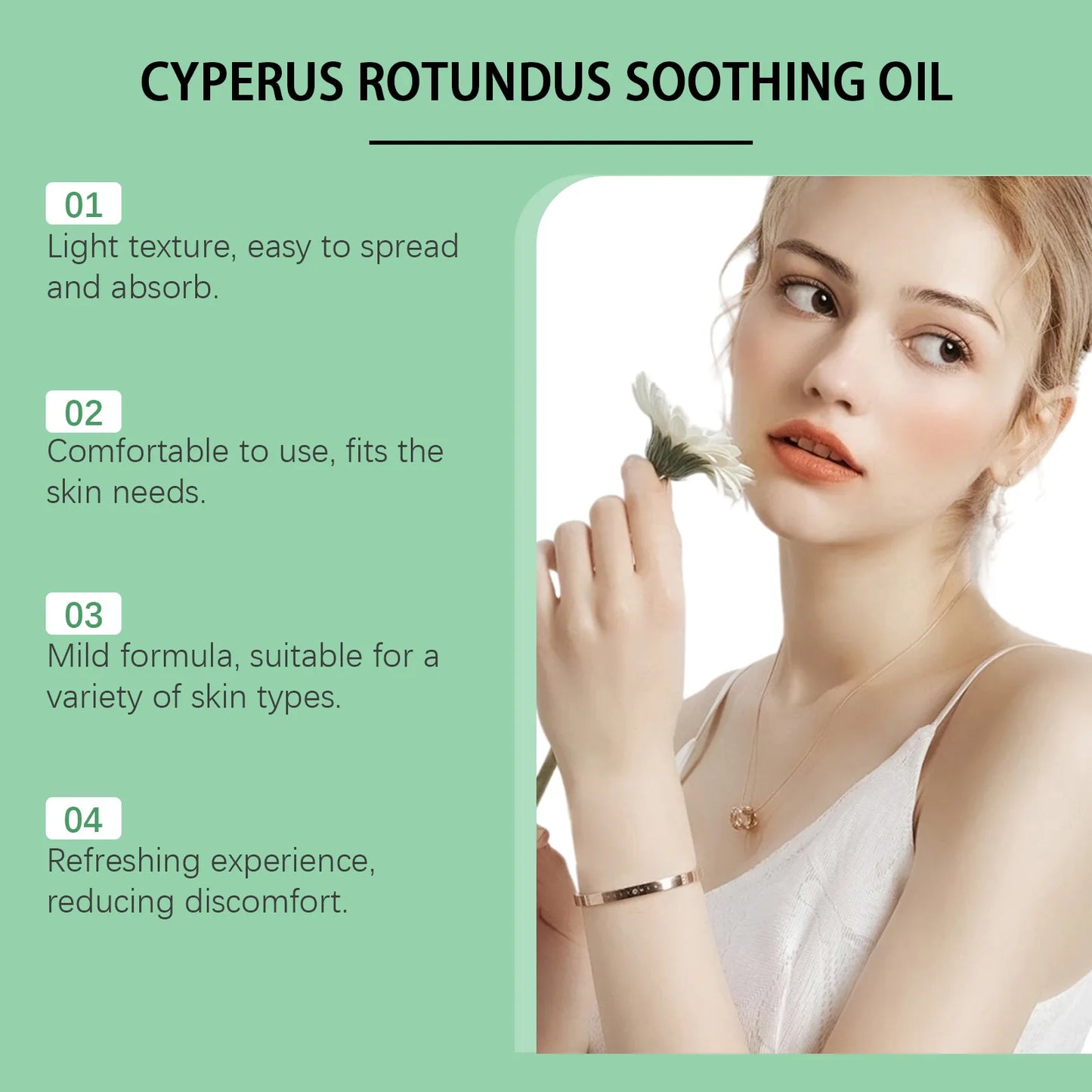 EELHOE Cyperus Rotundus After Shave Oil – Skin Softener 50ml