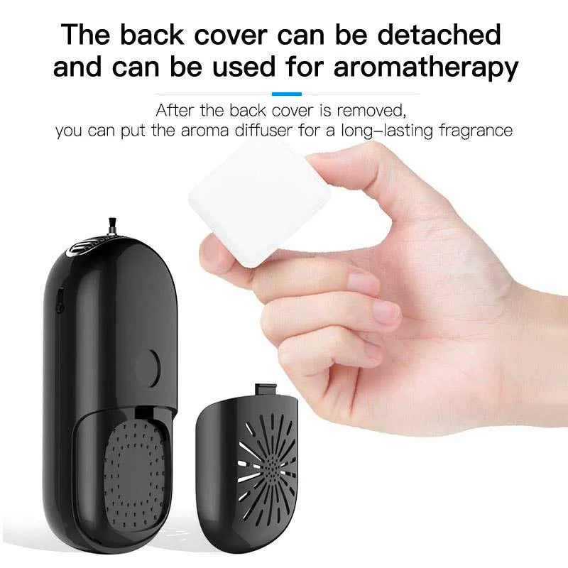 Manufacturer Wholesale Negative Ion Mini Wearable Necklace Air Purifier Kids Portable Outdoor Car Use USB/Battery Powered Peaceful Pleasures Health and Wellness