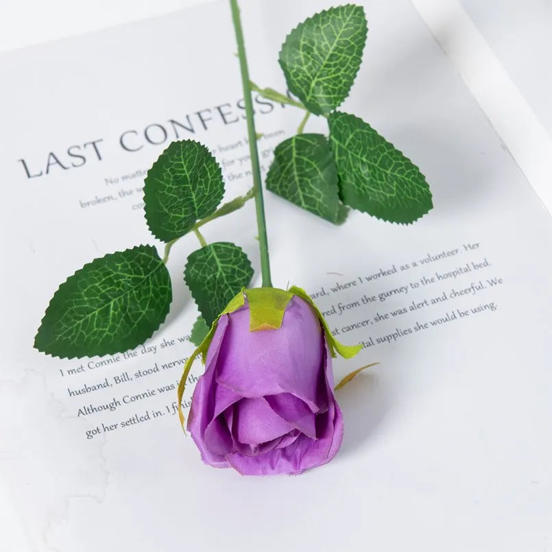 Artificial Silk Rose Bouquet | Wedding & Home Decor Fake Flowers