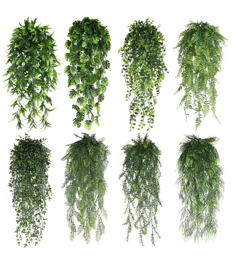 Persian Fern Artificial Hanging Vine – Wall & Balcony Decor