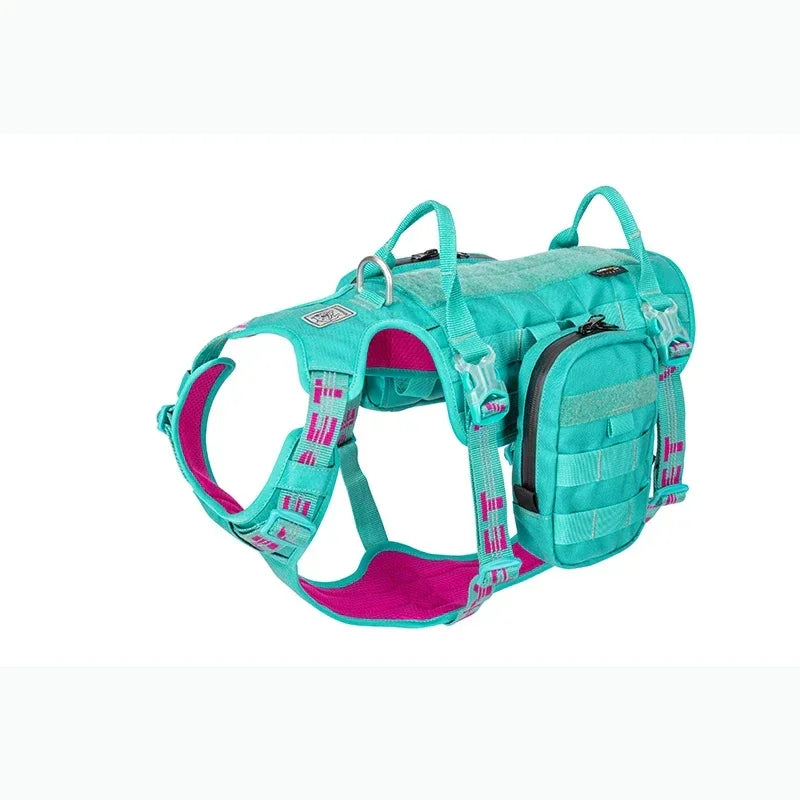 TRUELOVE Pet Harness Bag High Tactical Training Military Backpack Service Dog Harness Waterproof Fabric Hiking Training YH1806 Peaceful Pleasures Health and Wellness Baltic L China Mainland