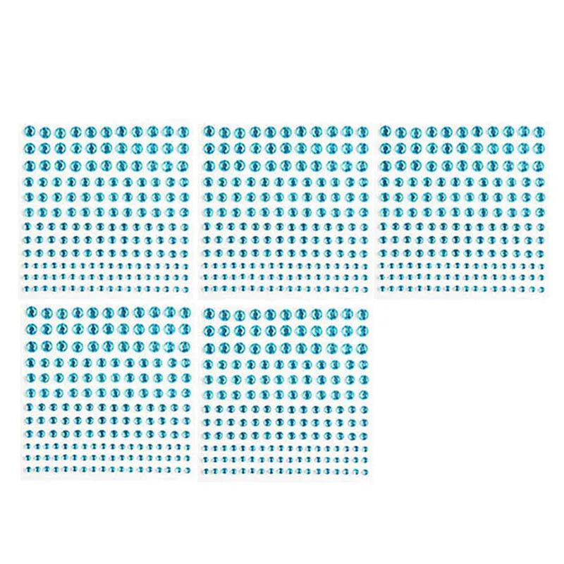 Self Adhesive Rhinestone Gem Stickers Face Nail Body Makeup Festival