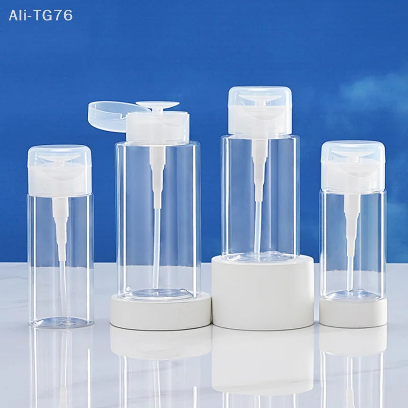 Refillable Press Pump Dispenser Bottle 100–300ml | Makeup