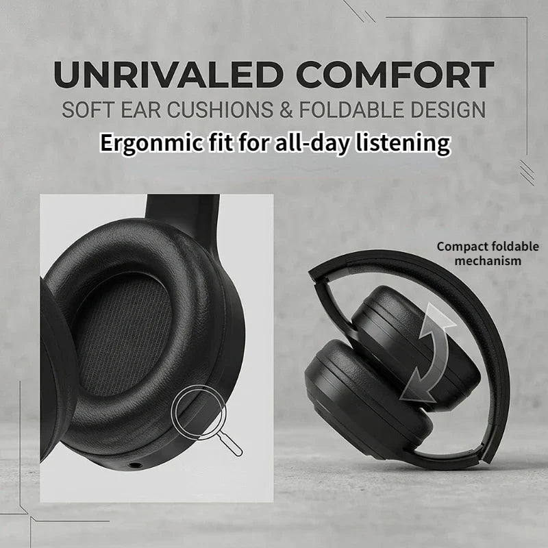 DIXSG M5 Bluetooth 5.3 Over-Ear Headphones – HIFI & Noise Reduction