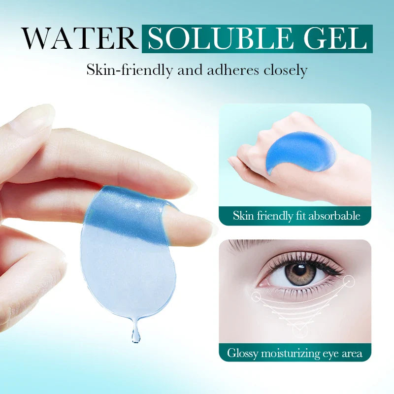 80-Pack Hyaluronic Acid & Collagen Hydrating Eye Masks