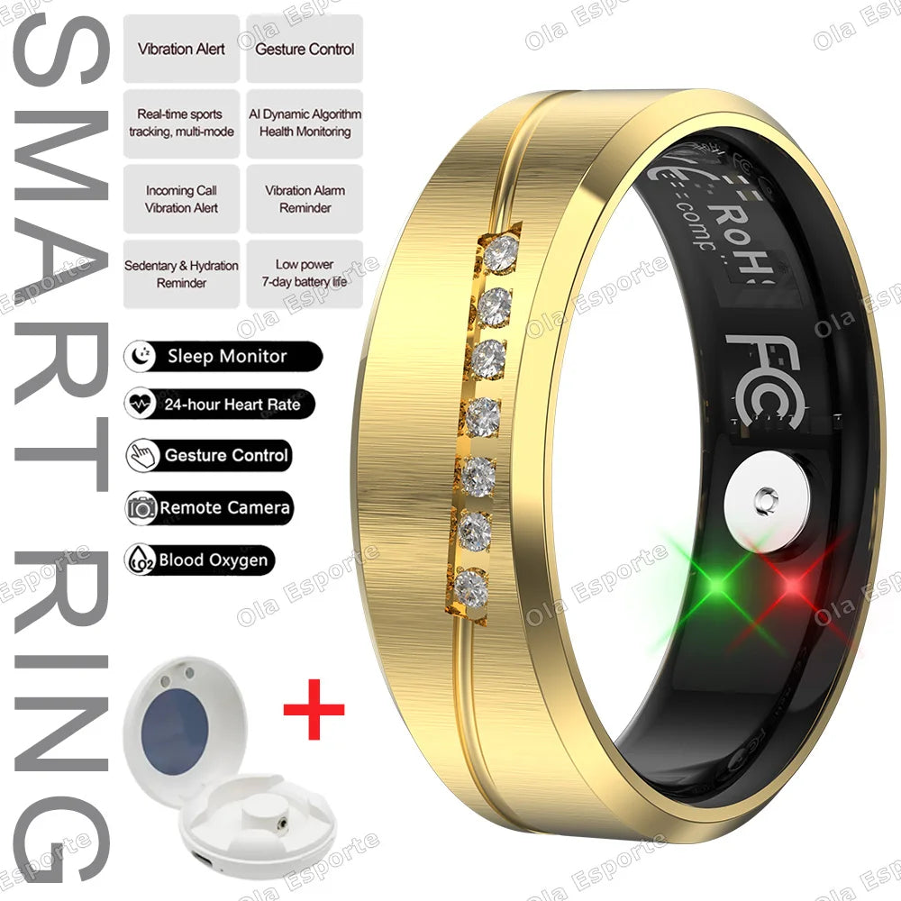 Smart Ring – Heart Rate, Sleep & Activity Tracker | Waterproof