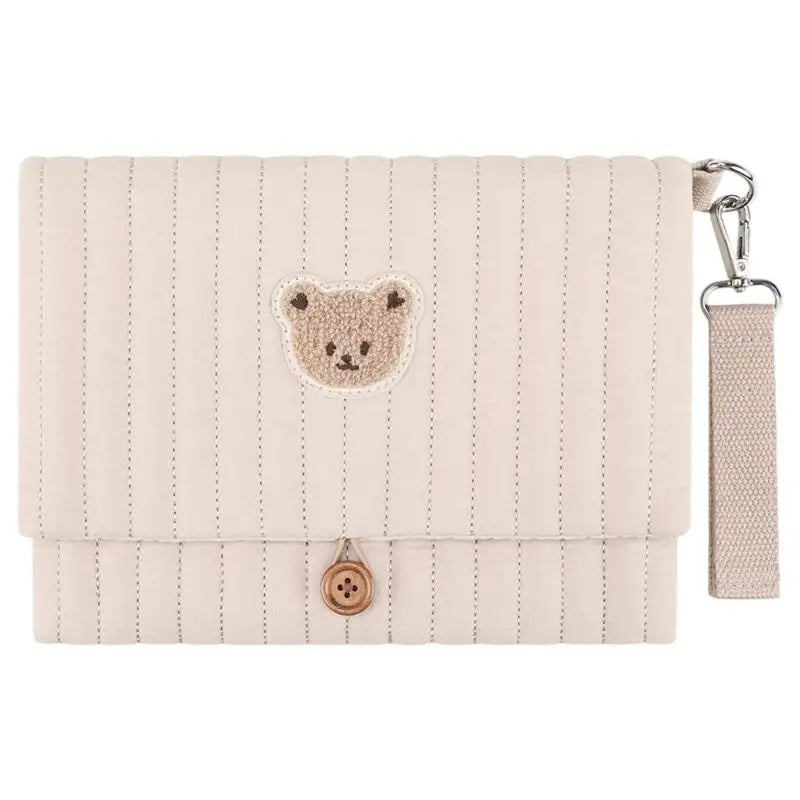Portable Cotton Diaper Hanging Bag | Multi-Compartment Organizer