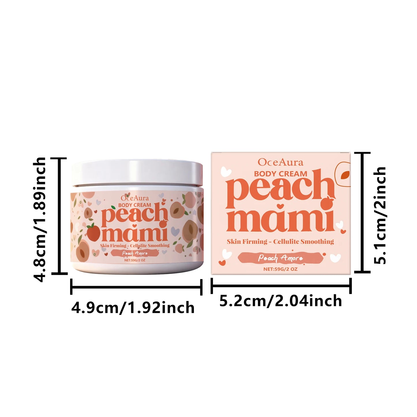 Peach Firming Body Cream – Tighten, Lift & Moisturize