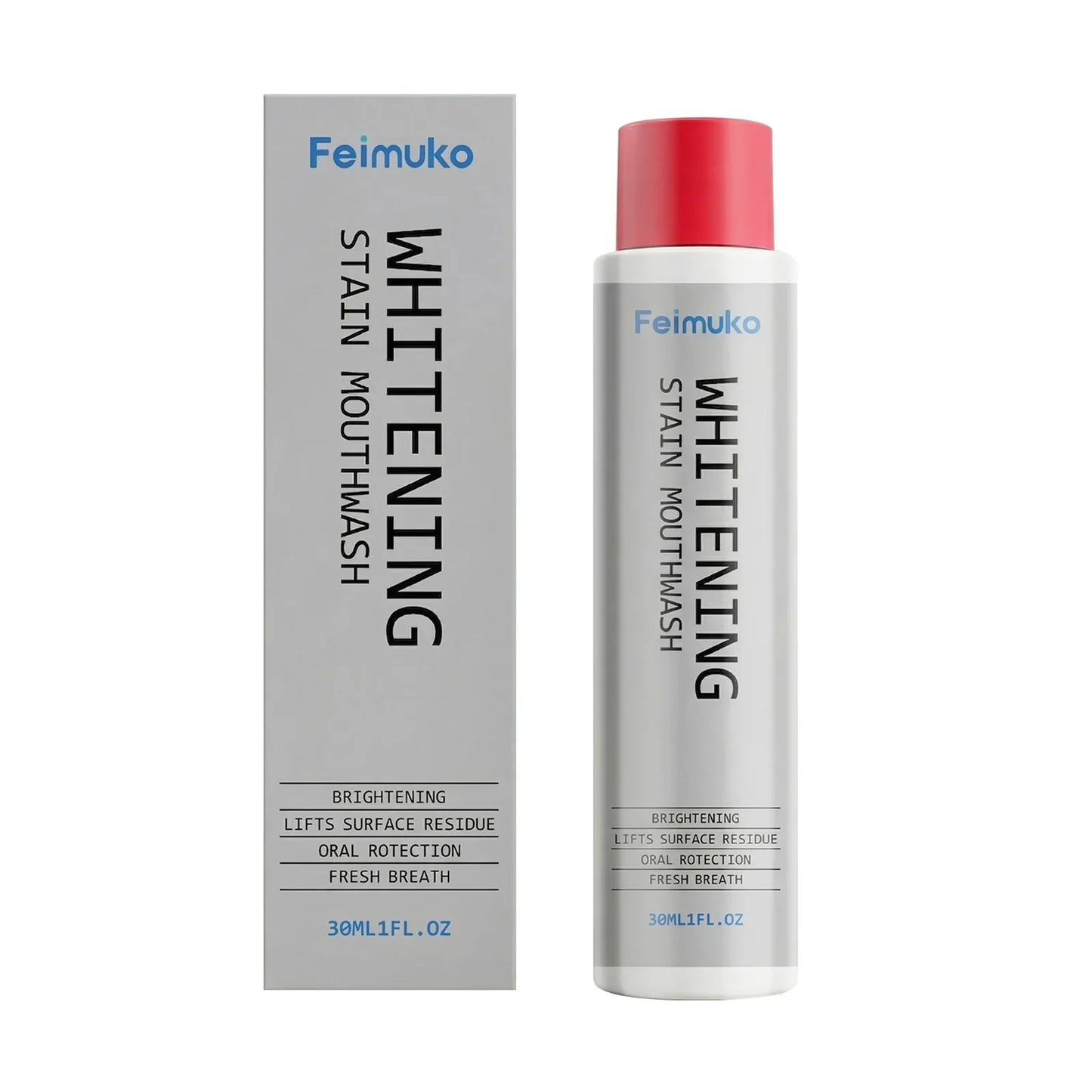 Refreshing Mouthwash – Natural Stain Removal & Fresh Breath 30ml