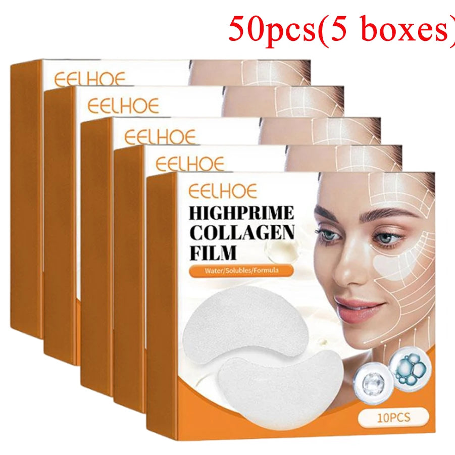 Collagen Soluble Eye Patches – 5 Boxes | Anti-Wrinkle & Dark Circle Eye Masks Peaceful Pleasures Health and Wellness 5boxes