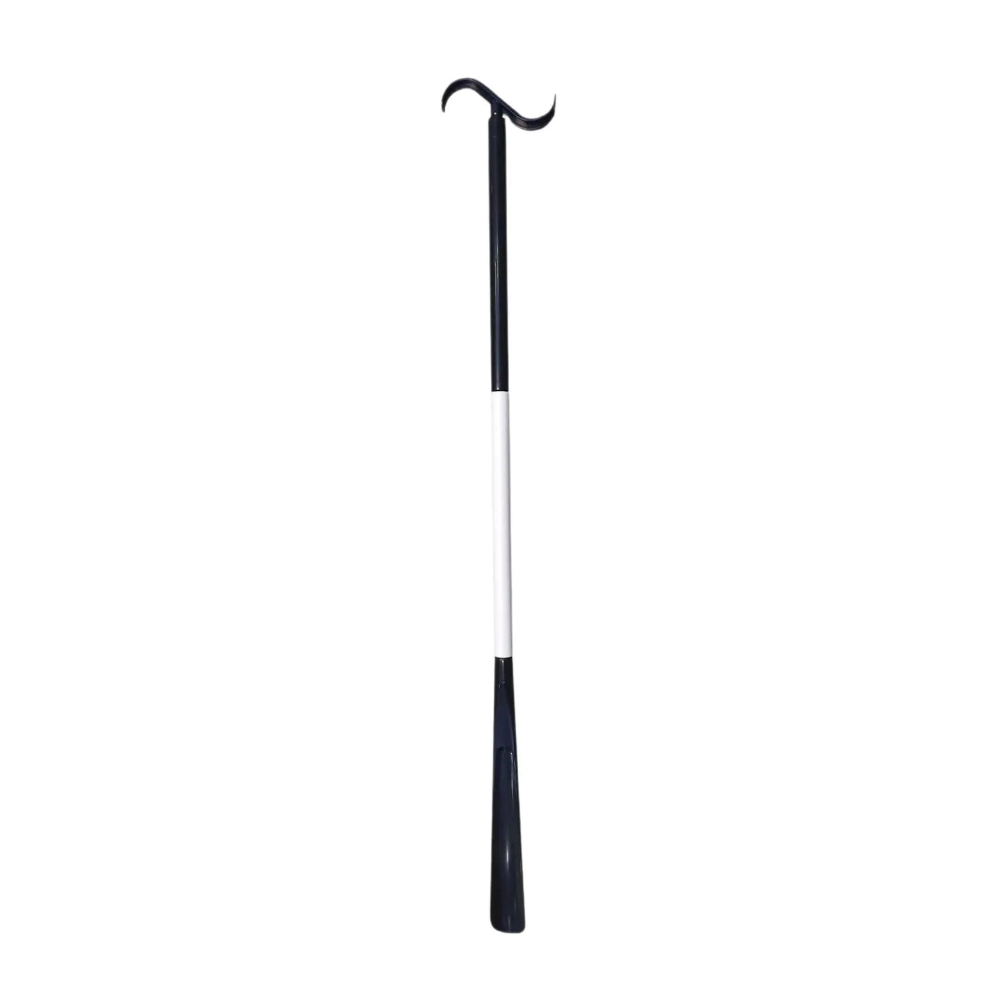 Foldable Stainless Steel Long-Handle Shoehorn & Dressing Aid