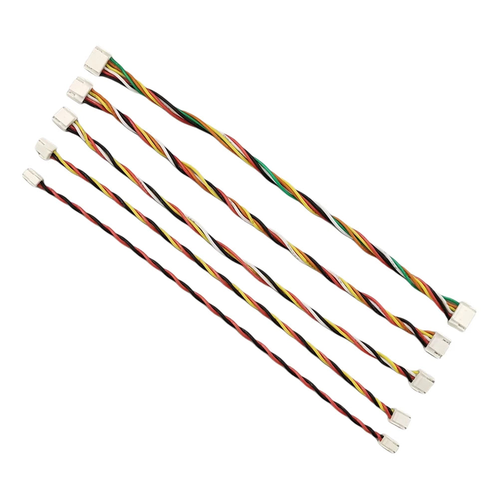 GH1.25 Connectors with Pre-Crimped Silicone Cables Compatible with JST GH 1.25mm for Pixhawk 6C 6X Pixhawk 4 15cm Wires Peaceful Pleasures Health and Wellness