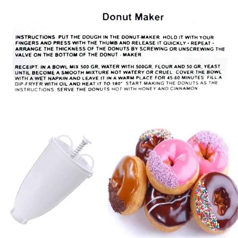 Plastic Donut Maker & Cookie Mold | DIY Baking Tool