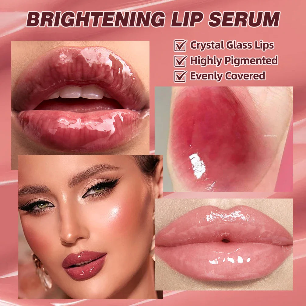 QIBEST Crystal Jelly Lip Gloss – 8 Colors, Mirror Shine