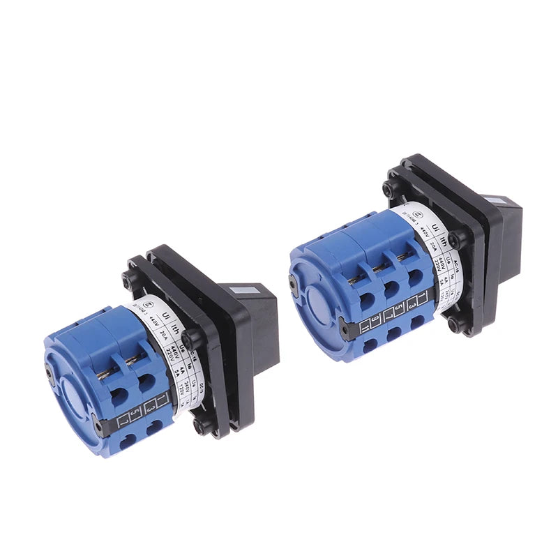 1Set CNC 3 Position 3 Knots Universal Changeover Switch 500V 20A 3 Poles Control Rotary Changeover Cam Switch Peaceful Pleasures Health and Wellness