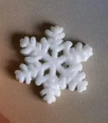 1pcs Fairy Garden Cartoon Ornaments Resin Craft Gift Christmas Santa Snowflake Snowman Miniature Figurine Accessories Home Decor Peaceful Pleasures Health and Wellness 1 Small snowflake
