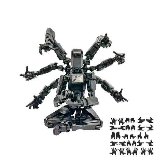 13 Action Figure Model Robotic Full Body Cartoon Character Figure Desktop Decorations 3D Printed Movable Shapeshift Robot Peaceful Pleasures Health and Wellness A One Size