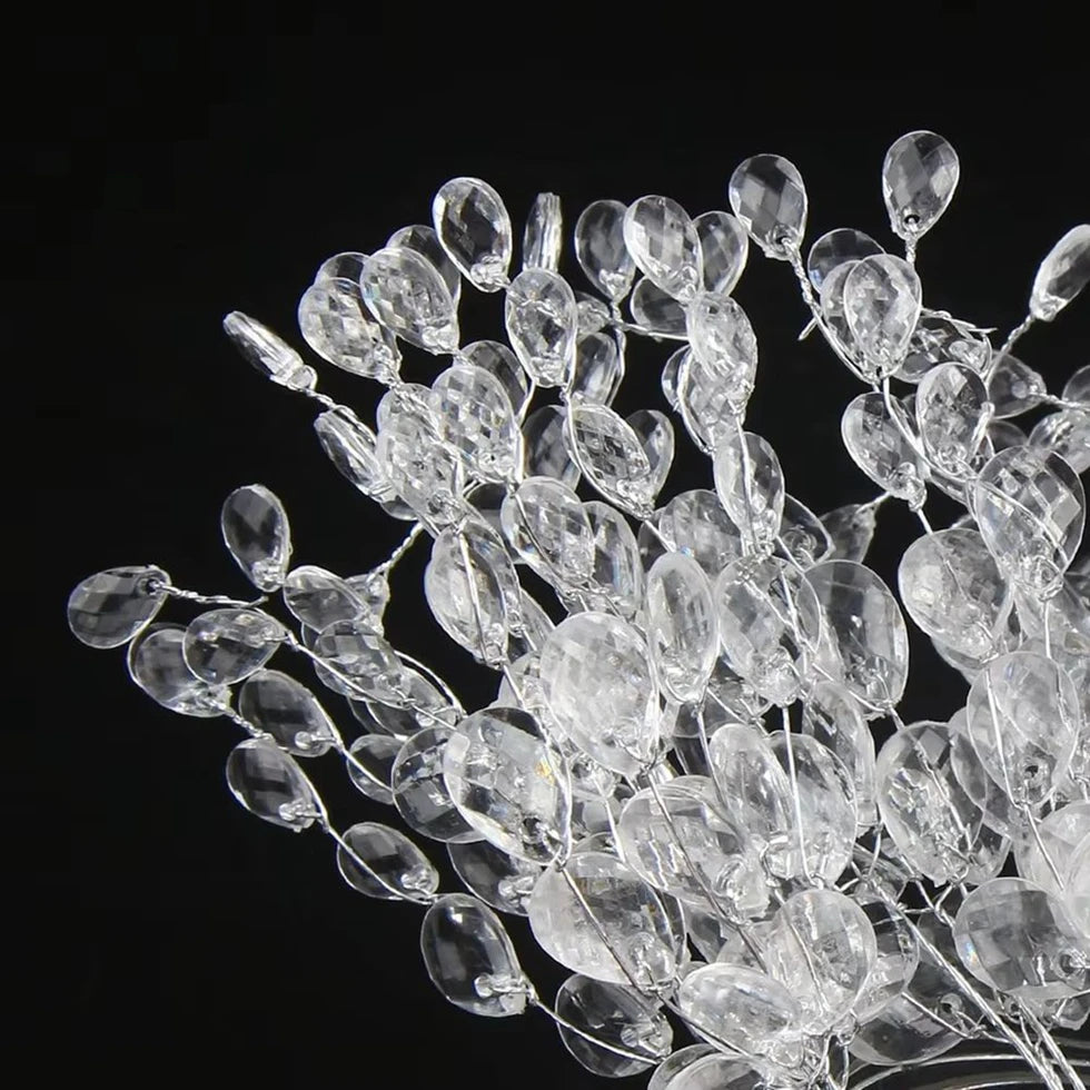 Crystal Acrylic Water Droplet Artificial Flowers – Wedding & DIY Décor