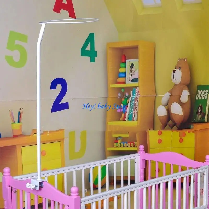 Baby Mosquito Net Stand Clip – Adjustable Crib Canopy Holder