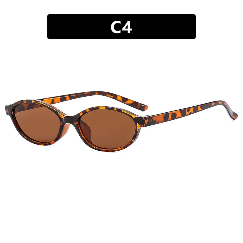Women's Oval Small Frame Photochromic Sunglasses | Trendy
