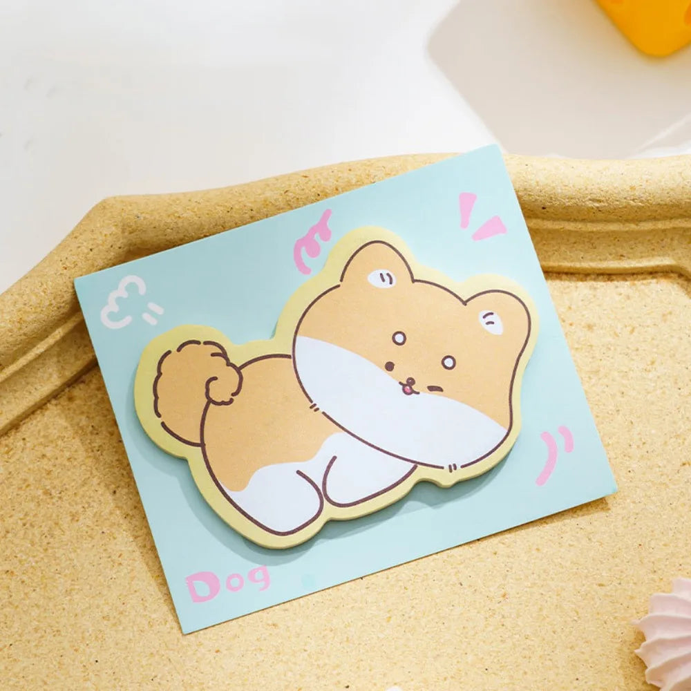 Cute Animal Sticky Notes – Journaling Memo Pad for Teens & Girls